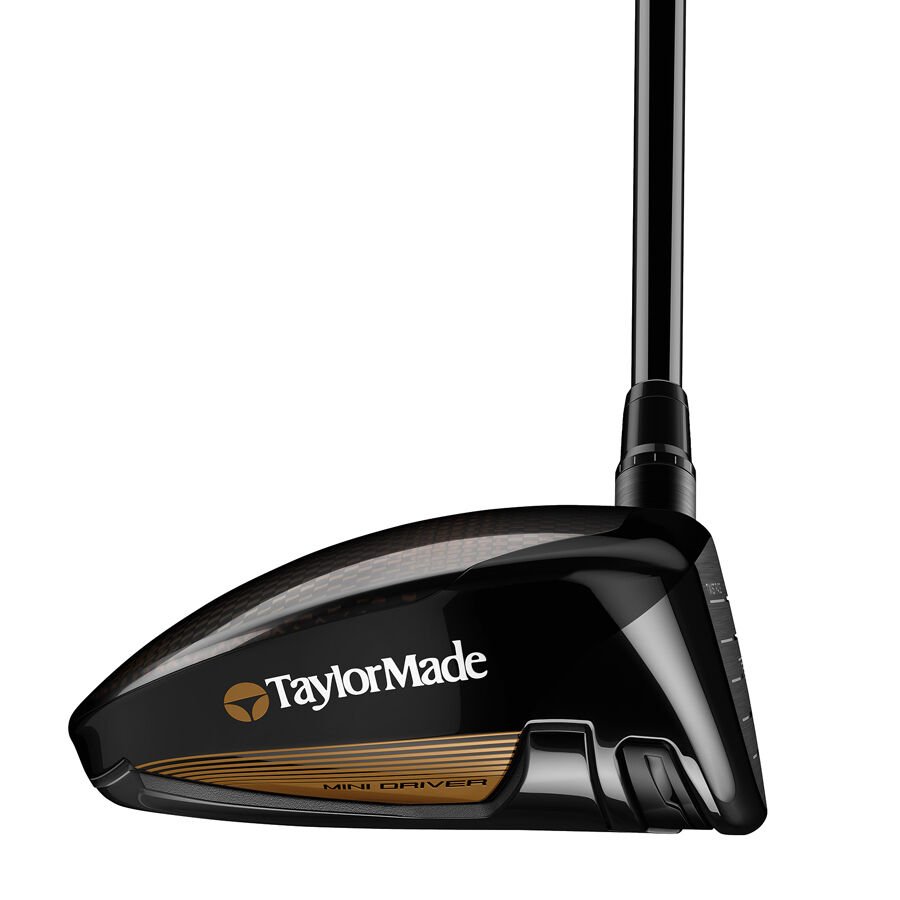 Taylormade BRNR Mini Driver Side of Club