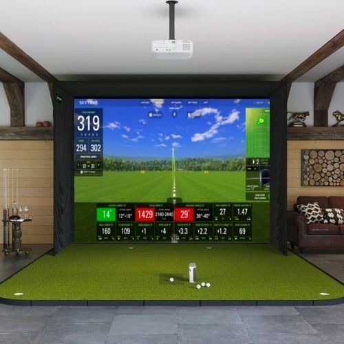 Skytrak+ SIG12 Golf Simulator Package