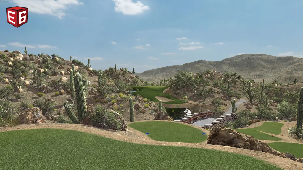 Gameplay of E6 Connect Golf Simulator Software 2